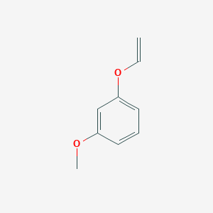 molecular formula C9H10O2 B14711443 1-(Ethenyloxy)-3-methoxybenzene CAS No. 10536-50-2