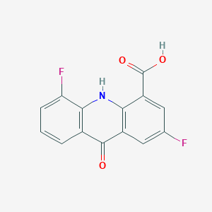 2,5-Difluoro-9-oxo-9,10-dihydroacridine-4-carboxylic acid