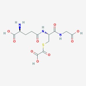 molecular formula C12H17N3O9S B14711567 S-Oxalylglutathione CAS No. 21931-48-6