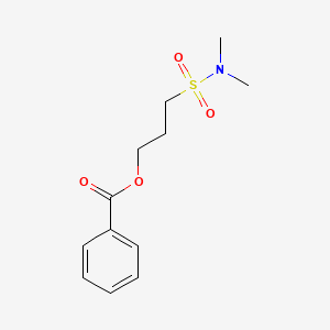 3-(Dimethylsulfamoyl)propyl benzoate