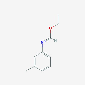 molecular formula C10H13NO B14711609 Ethyl (3-methylphenyl)methanimidate CAS No. 15296-46-5