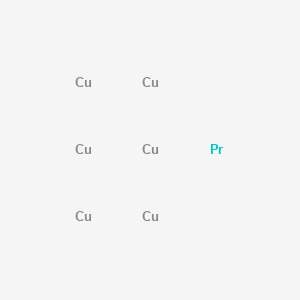 molecular formula Cu6Pr B14711780 Copper--praseodymium (6/1) CAS No. 12507-16-3