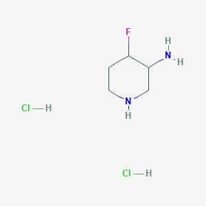 4-Fluoropiperidin-3-amine dihydrochloride