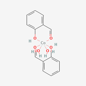 molecular formula C14H16CoO6 B14711834 Cobalt(II) salicylaldehyde dihydrate CAS No. 21039-01-0