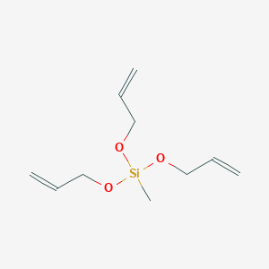 molecular formula C10H18O3Si B14711870 Methyltris[(prop-2-en-1-yl)oxy]silane CAS No. 17984-91-7