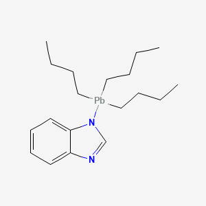 molecular formula C19H32N2Pb B14711883 N-(Tributylplumbyl)benzimidazole CAS No. 23188-89-8