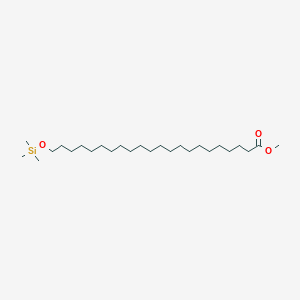 molecular formula C26H54O3Si B14711958 Docosanoic acid, 22-[(trimethylsilyl)oxy]-, methyl ester CAS No. 21987-15-5