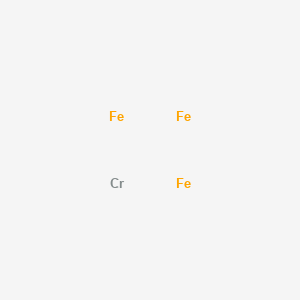 molecular formula CrFe3 B14711967 Chromium;iron CAS No. 12017-85-5