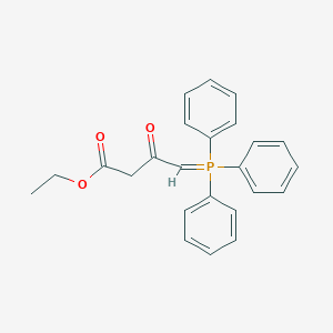 molecular formula C24H23O3P B014712 Ethyl 3-oxo-4-(triphenylphosphoranylidene)butyrate CAS No. 13148-05-5
