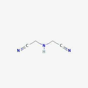 molecular formula C4H5N3 B147120 亚氨基二乙腈 CAS No. 628-87-5