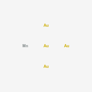 molecular formula Au4Mn B14712182 Gold;manganese CAS No. 12044-98-3