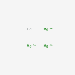 molecular formula CdMg3 B14712308 Cadmium--magnesium (1/3) CAS No. 12014-09-4