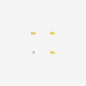 molecular formula Rh3V B14712399 Rhodium--vanadium (3/1) CAS No. 12632-07-4