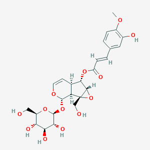 molecular formula C25H30O13 B147124 Minecoside CAS No. 51005-44-8