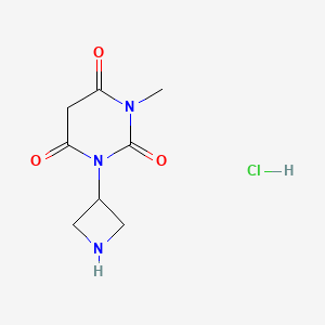 1-(azetidin-3-yl)-3-methylpyrimidine-2,4,6(1H,3H,5H)-trione hydrochloride