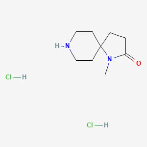1-Methyl-1,8-diazaspiro[4.5]decan-2-one dihydrochloride