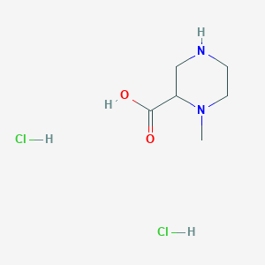 1-Methylpiperazine-2-carboxylic acid dihydrochloride