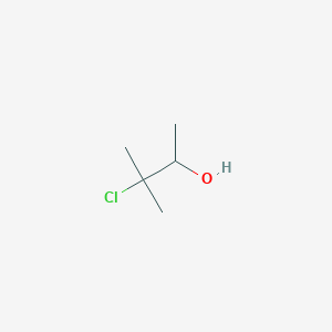 molecular formula C5H11ClO B14712540 3-Chloro-3-methylbutan-2-ol CAS No. 21326-60-3