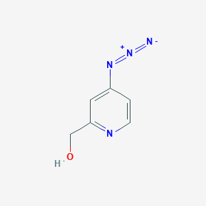molecular formula C6H6N4O B1471258 (4-Azidopyridin-2-yl)methanol CAS No. 1423032-60-3