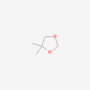 molecular formula C5H10O2 B14712634 4,4-Dimethyl-1,3-dioxolane CAS No. 13372-33-3
