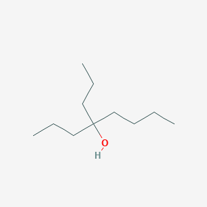 molecular formula C11H24O B14712649 4-Propyloctan-4-ol CAS No. 6632-94-6