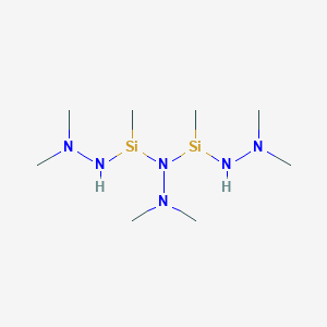 molecular formula C8H26N6Si2 B14712738 CID 78061716 
