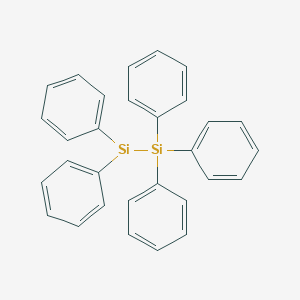 molecular formula C30H25Si2 B14712745 Pentaphenyldisilane 