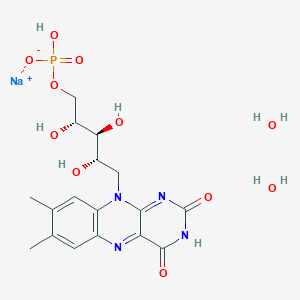 molecular formula C17H24N4NaO11P B147128 Photrexa CAS No. 6184-17-4