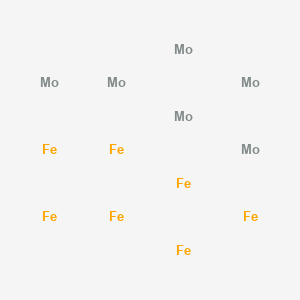 molecular formula Fe7Mo6 B14712804 Iron;molybdenum CAS No. 12160-35-9