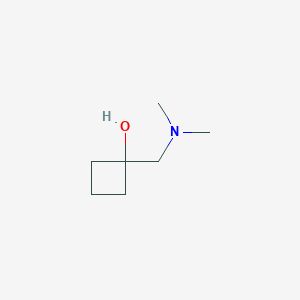 B1471282 1-[(Dimethylamino)methyl]cyclobutan-1-ol CAS No. 1603117-51-6