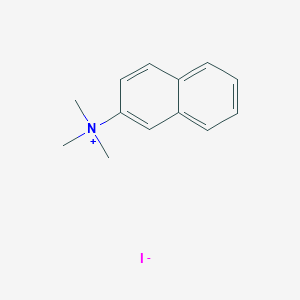 molecular formula C13H16IN B14712866 N,N,N-Trimethylnaphthalen-2-aminium iodide CAS No. 13198-35-1