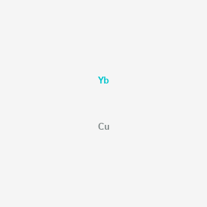 molecular formula CuYb B14712922 Copper--ytterbium (1/1) CAS No. 12659-21-1