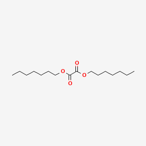 molecular formula C16H30O4 B14712986 Diheptyl oxalate CAS No. 20442-03-9