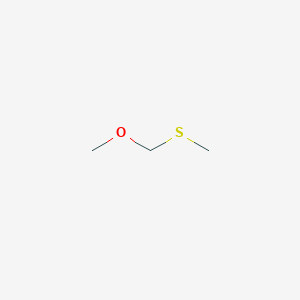 molecular formula C3H8OS B14713004 Methoxy(methylsulfanyl)methane CAS No. 21546-43-0