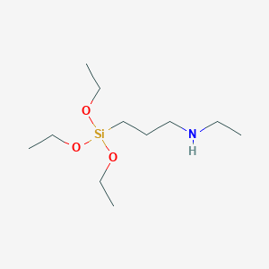 molecular formula C11H27NO3Si B14713012 N-Ethyl-3-(triethoxysilyl)propan-1-amine CAS No. 14206-11-2