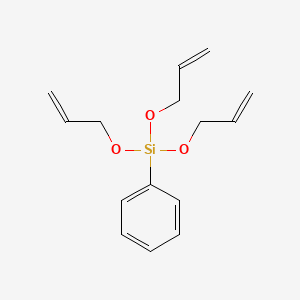molecular formula C15H20O3Si B14713039 Phenyltris[(prop-2-en-1-yl)oxy]silane CAS No. 17938-35-1