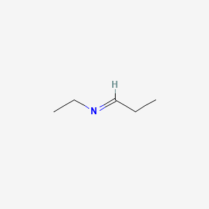 molecular formula C5H11N B14713079 Propionaldehyde ethylimine CAS No. 18328-91-1