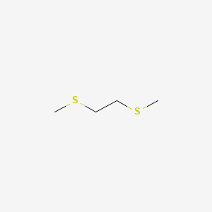 molecular formula C4H10S2 B14713131 1,2-Bis(methylthio)ethane CAS No. 6628-18-8