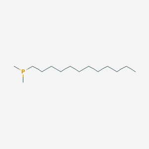 molecular formula C14H31P B14713235 Dodecyl(dimethyl)phosphane CAS No. 6794-87-2