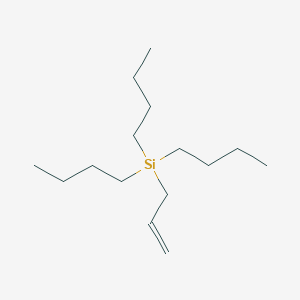 molecular formula C15H32Si B14713347 Tributyl(prop-2-EN-1-YL)silane CAS No. 17907-83-4