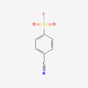 molecular formula C7H4FNO2S B1471354 4-Cyanobenzenesulfonyl fluoride CAS No. 33719-37-8