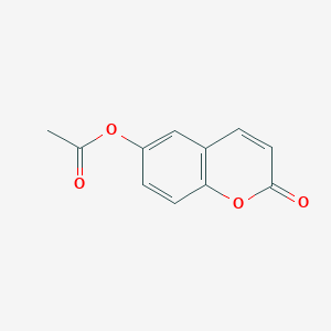 molecular formula C11H8O4 B14713580 (2-Oxochromen-6-yl) acetate CAS No. 20690-03-3