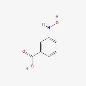 molecular formula C7H7NO3 B14713590 3-(Hydroxyamino)benzoic acid CAS No. 13252-72-7