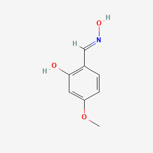 molecular formula C8H9NO3 B14713717 2-Hydroxy-4-methoxybenzaldehyde oxime 