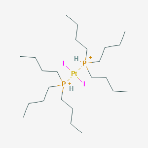 molecular formula C24H56I2P2Pt+2 B14713871 Diiodoplatinum;tributylphosphanium CAS No. 15390-94-0