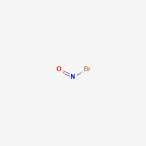 molecular formula BrNO B14713873 Nitrosyl bromide CAS No. 13444-87-6