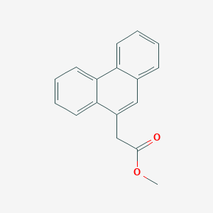 molecular formula C17H14O2 B14713878 Methyl (phenanthren-9-yl)acetate CAS No. 21802-18-6