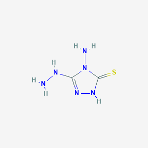molecular formula C2H6N6S B014714 Purpald<SUP>®</SUP> CAS No. 1750-12-5