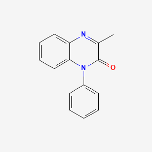 molecular formula C15H12N2O B14714048 3-Methyl-1-phenylquinoxalin-2(1H)-one CAS No. 21943-45-3