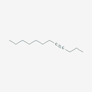 molecular formula C12H22 B14714105 4-Dodecyne CAS No. 22058-01-1